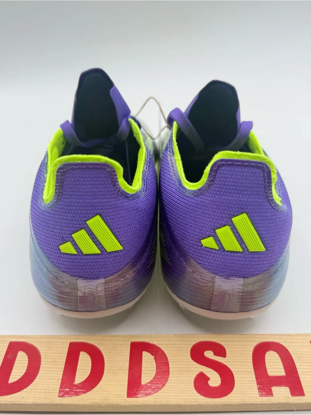 Adidas F50 Elite FG Purple Rush Lucid Lemon JH7714 Soccer Cleats Youth Size 3
